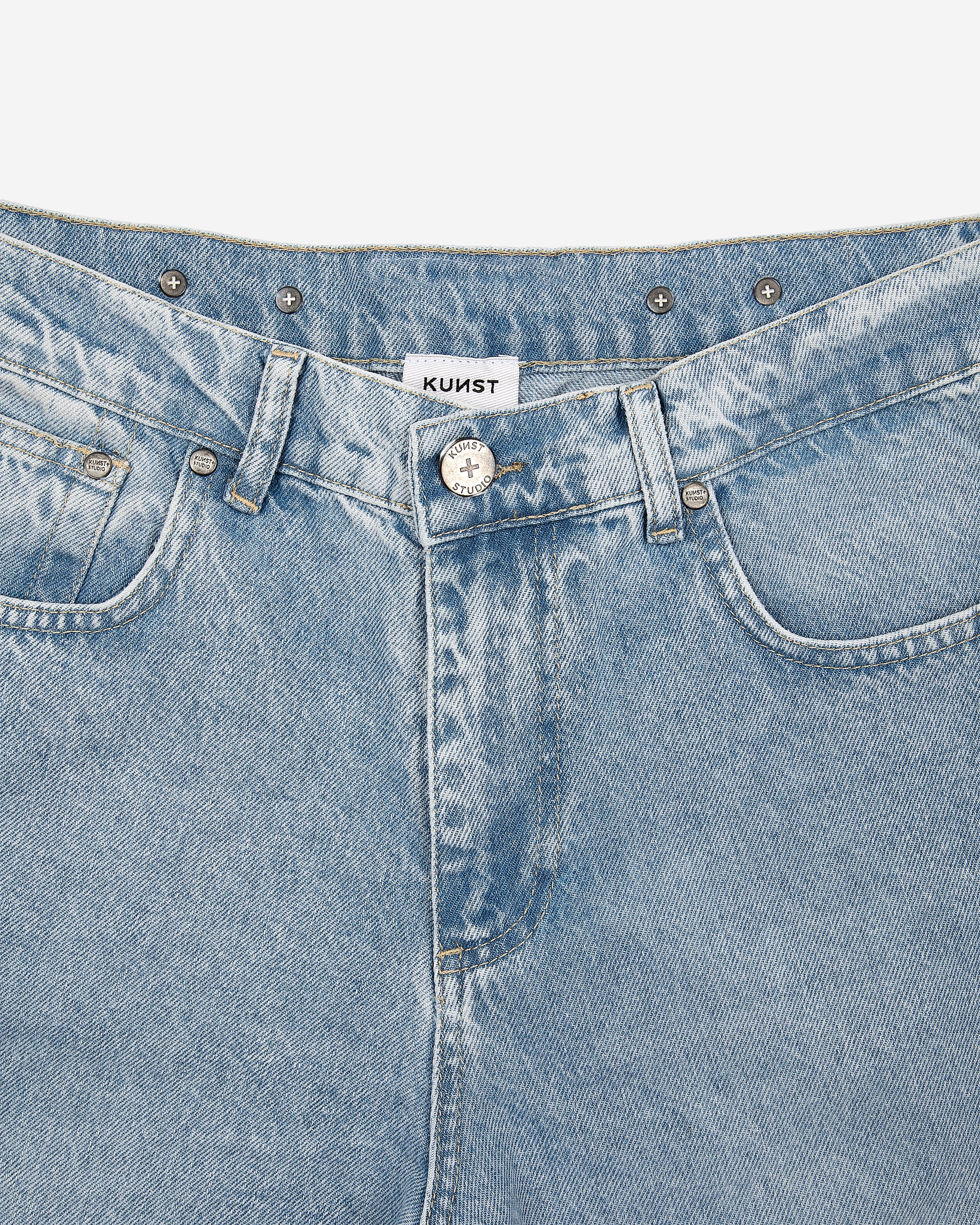 Açık Mavi Straight Fit Jean