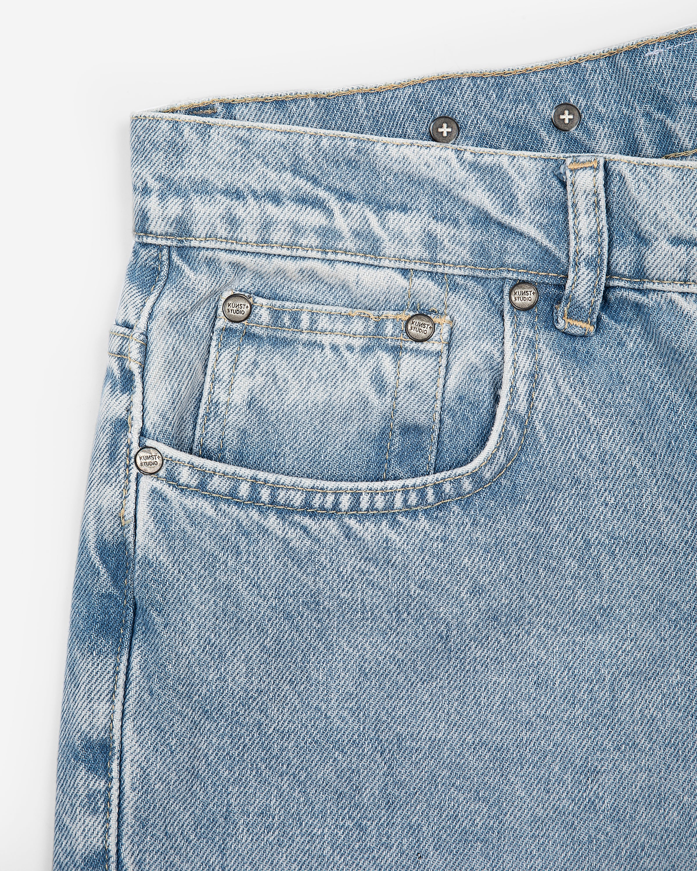 Açık Mavi Straight Fit Jean