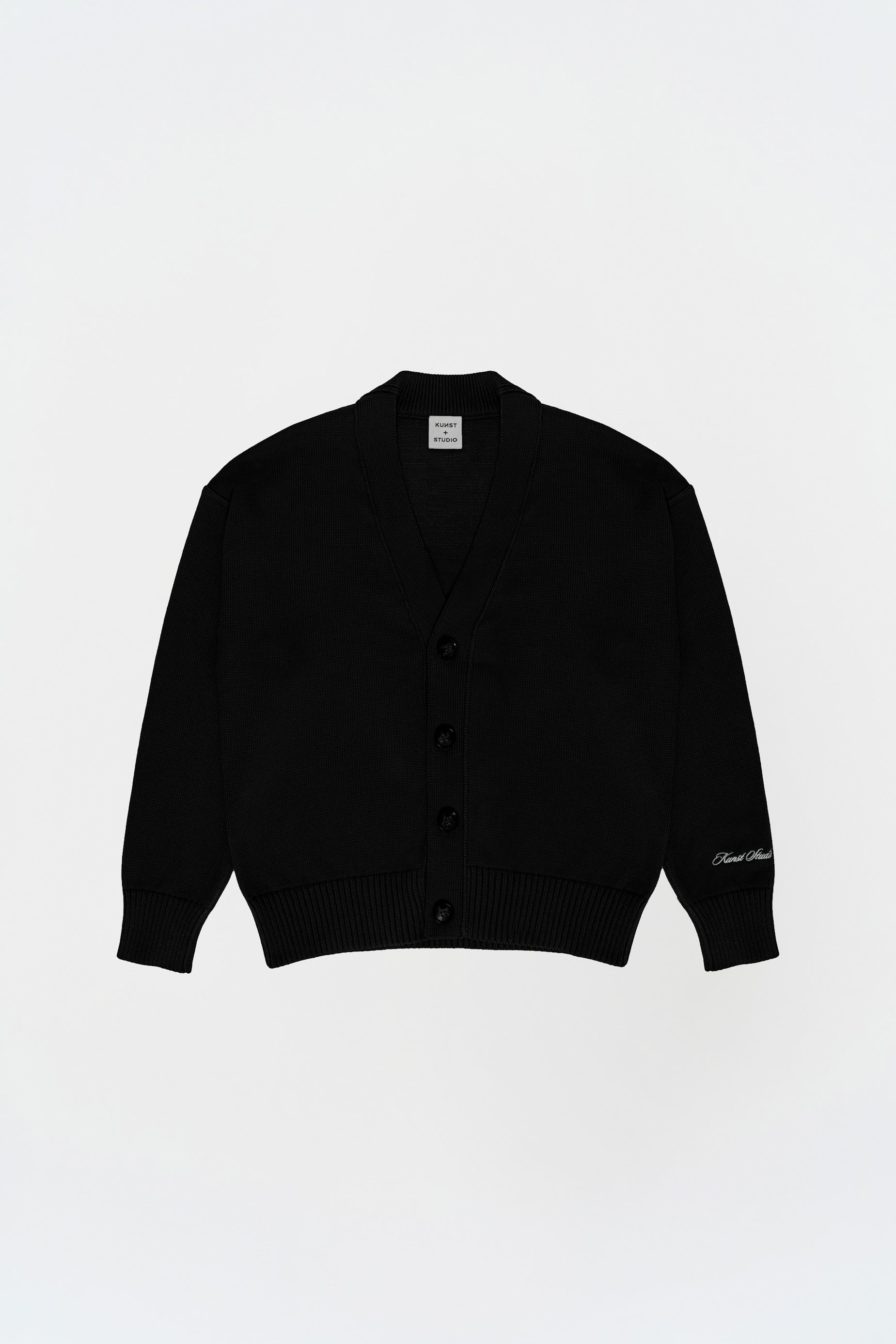 Nakışlı Siyah Hırka