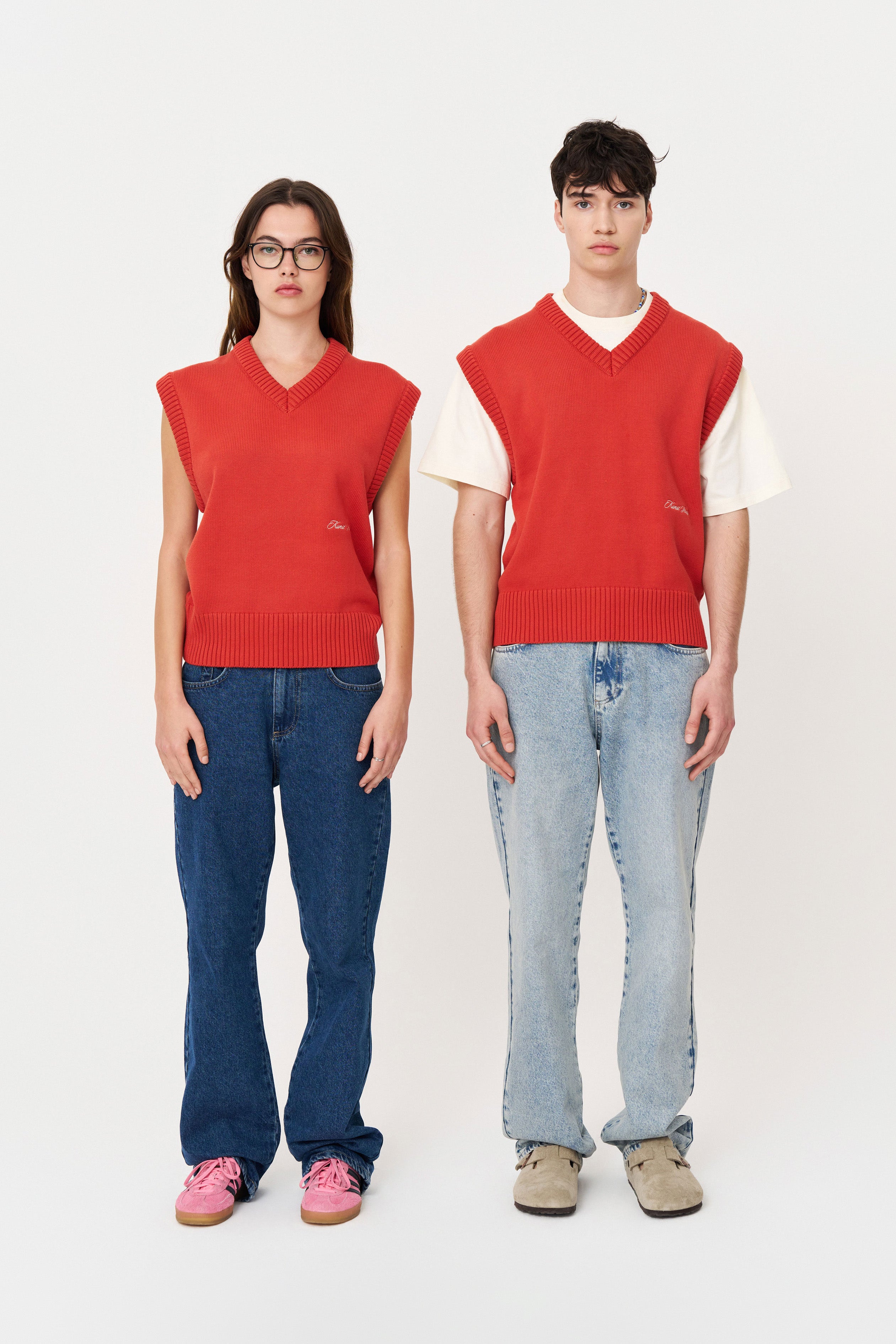 Nakışlı Mercan Süveter