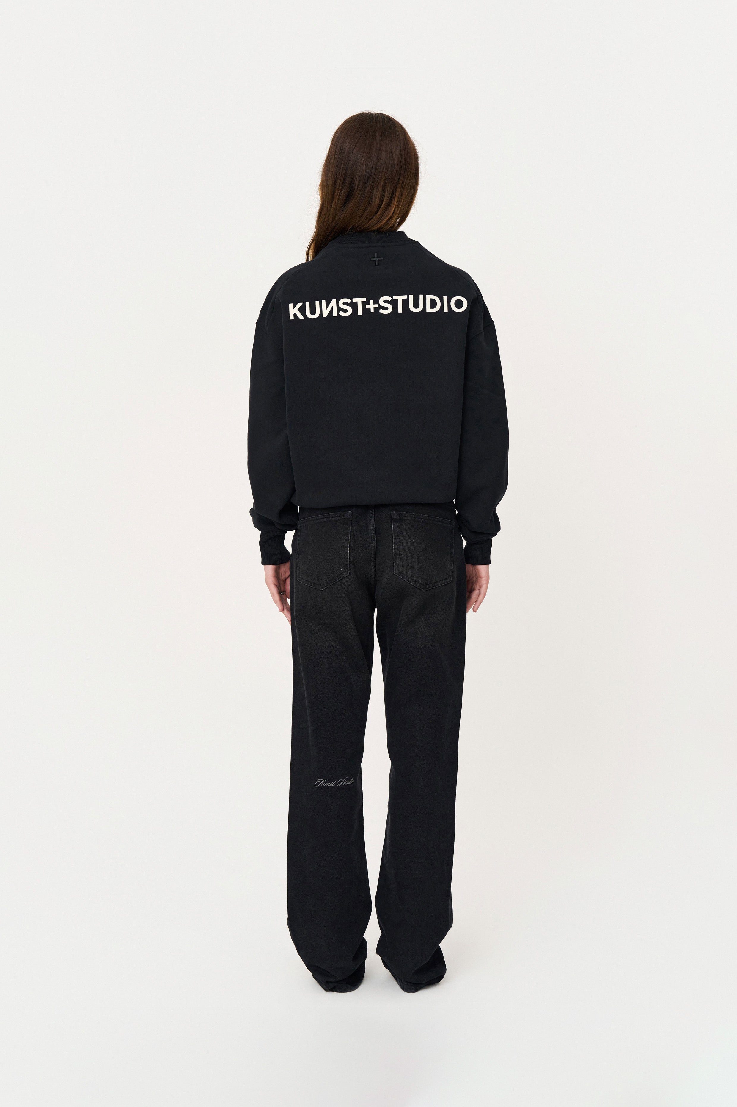 Siyah Oversize Sweatshirt