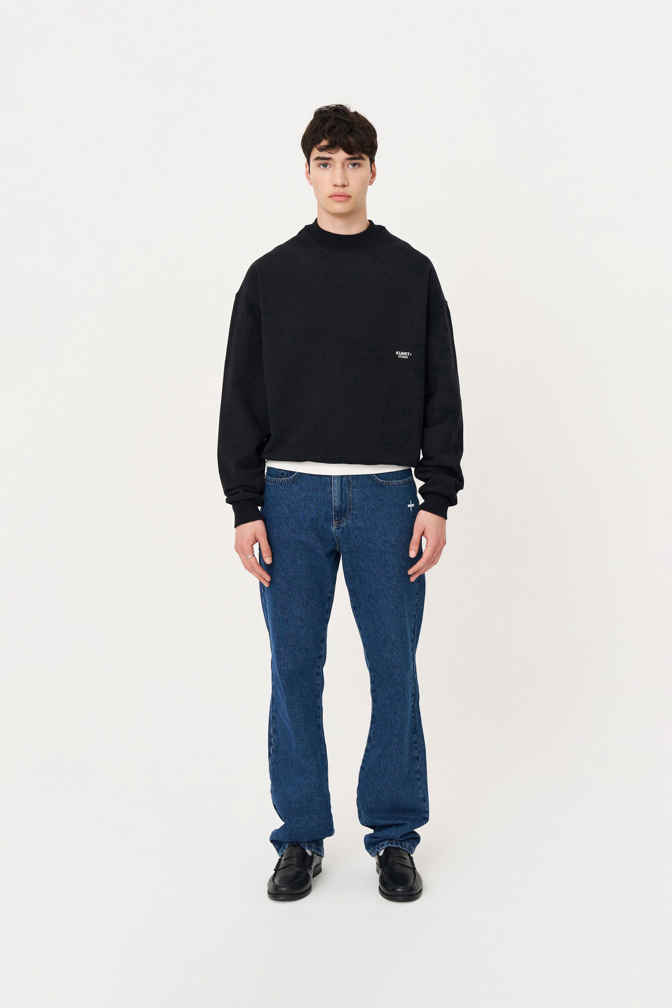 Siyah Oversize Sweatshirt