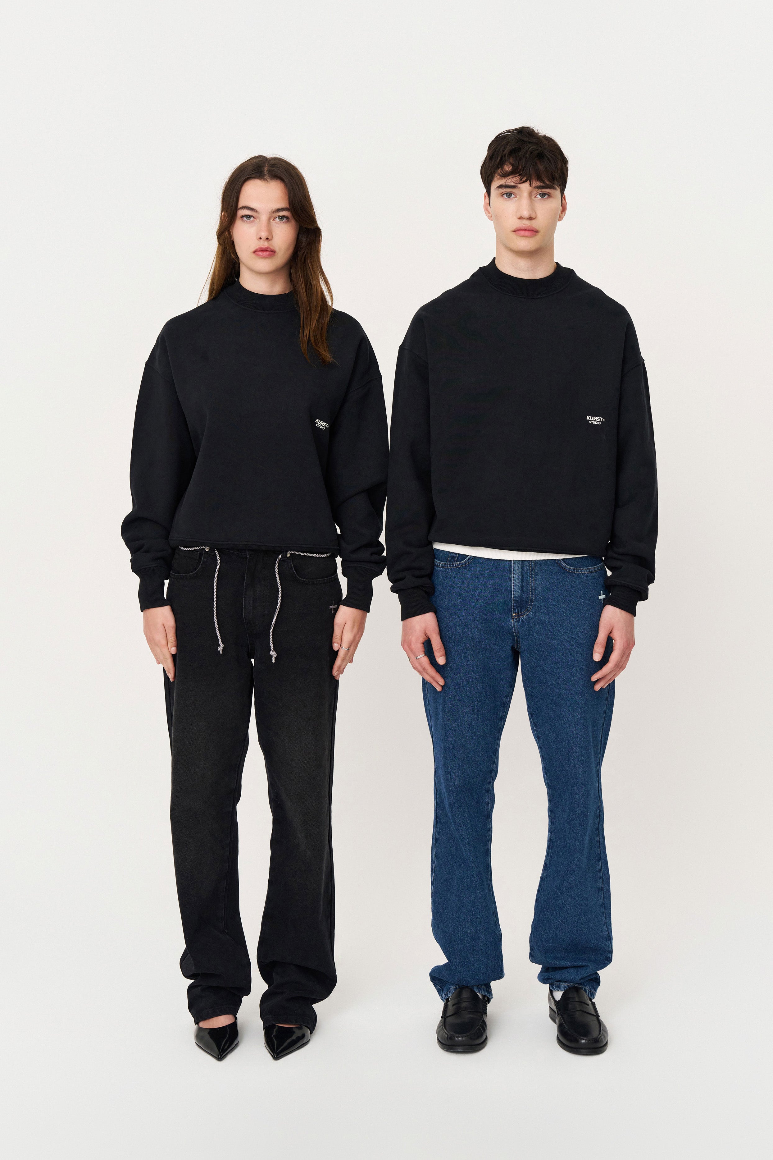 Siyah Oversize Sweatshirt