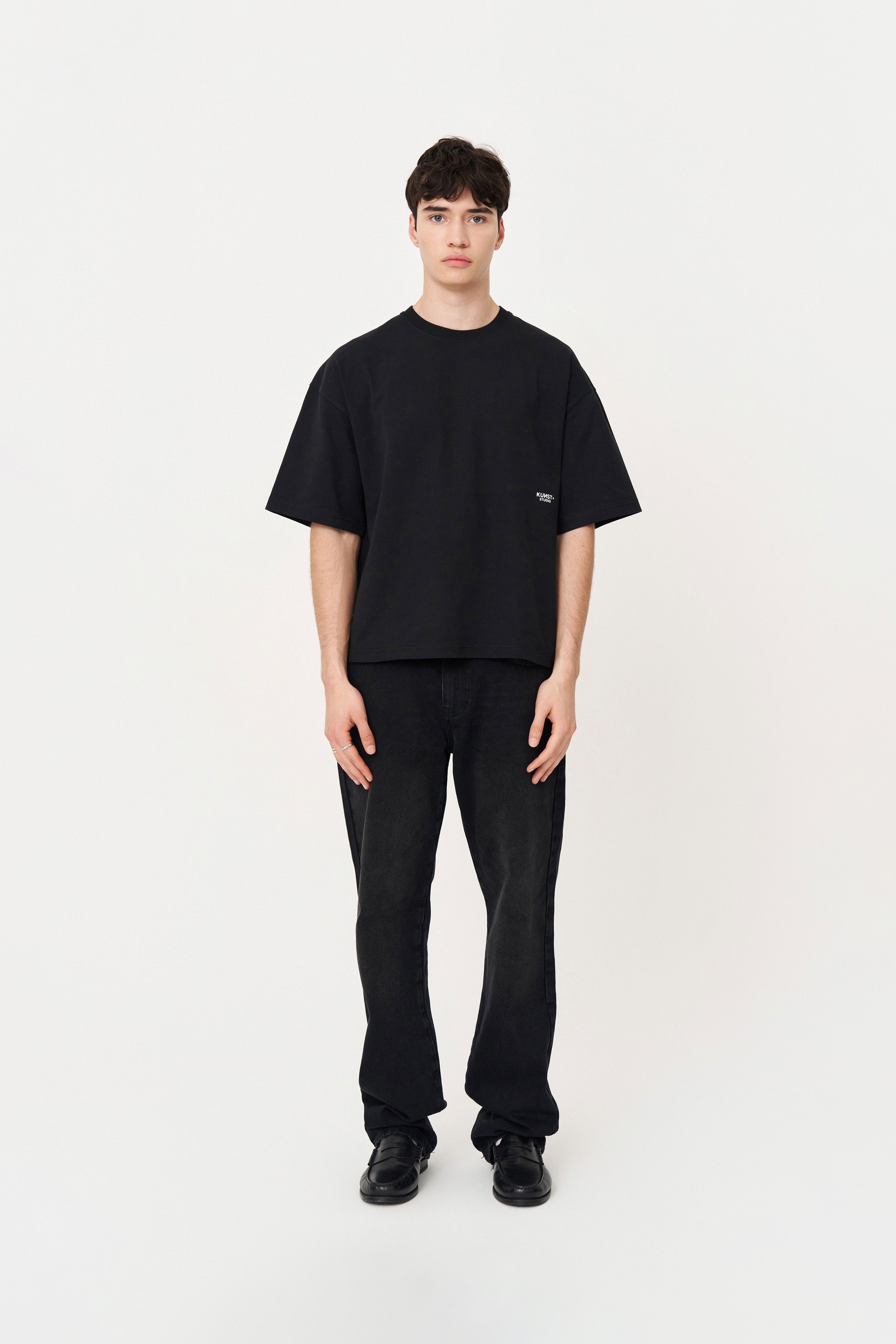 Siyah Straight Fit Jean