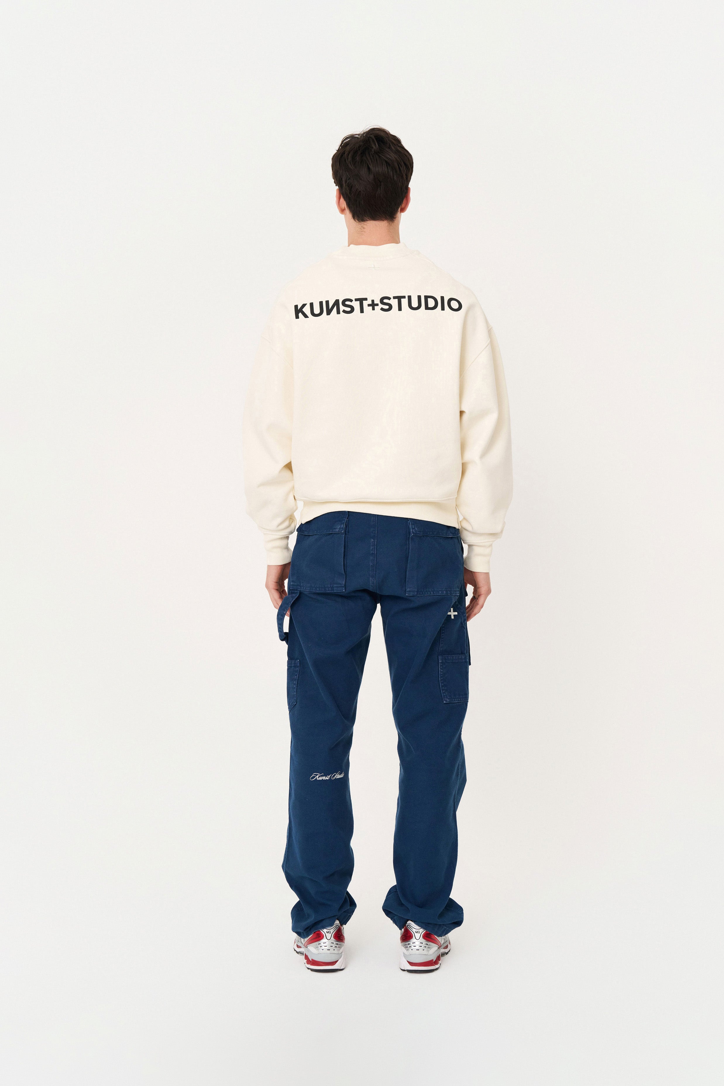 Ekru Oversize Sweatshirt