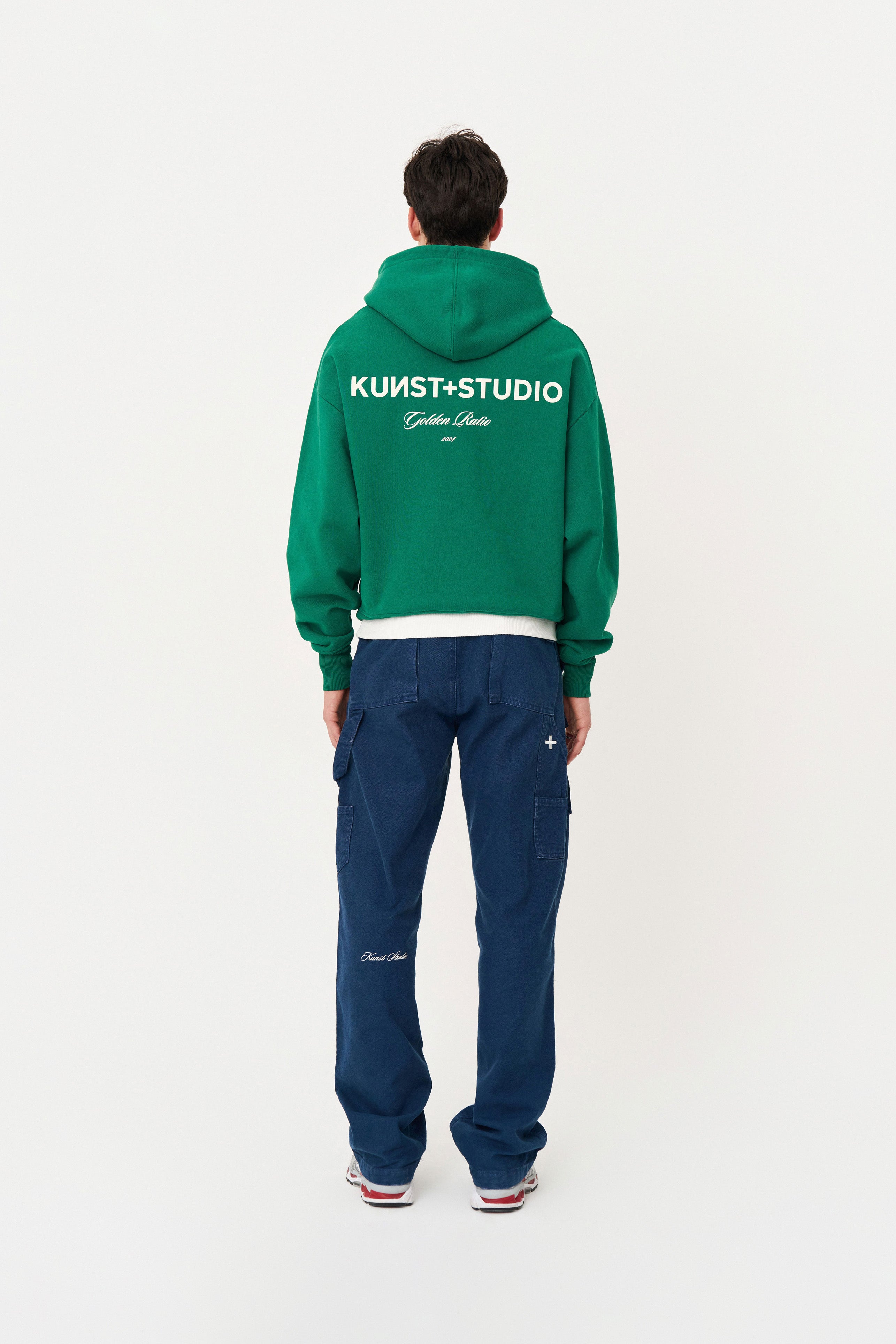 Yeşil Oversize Hoodie