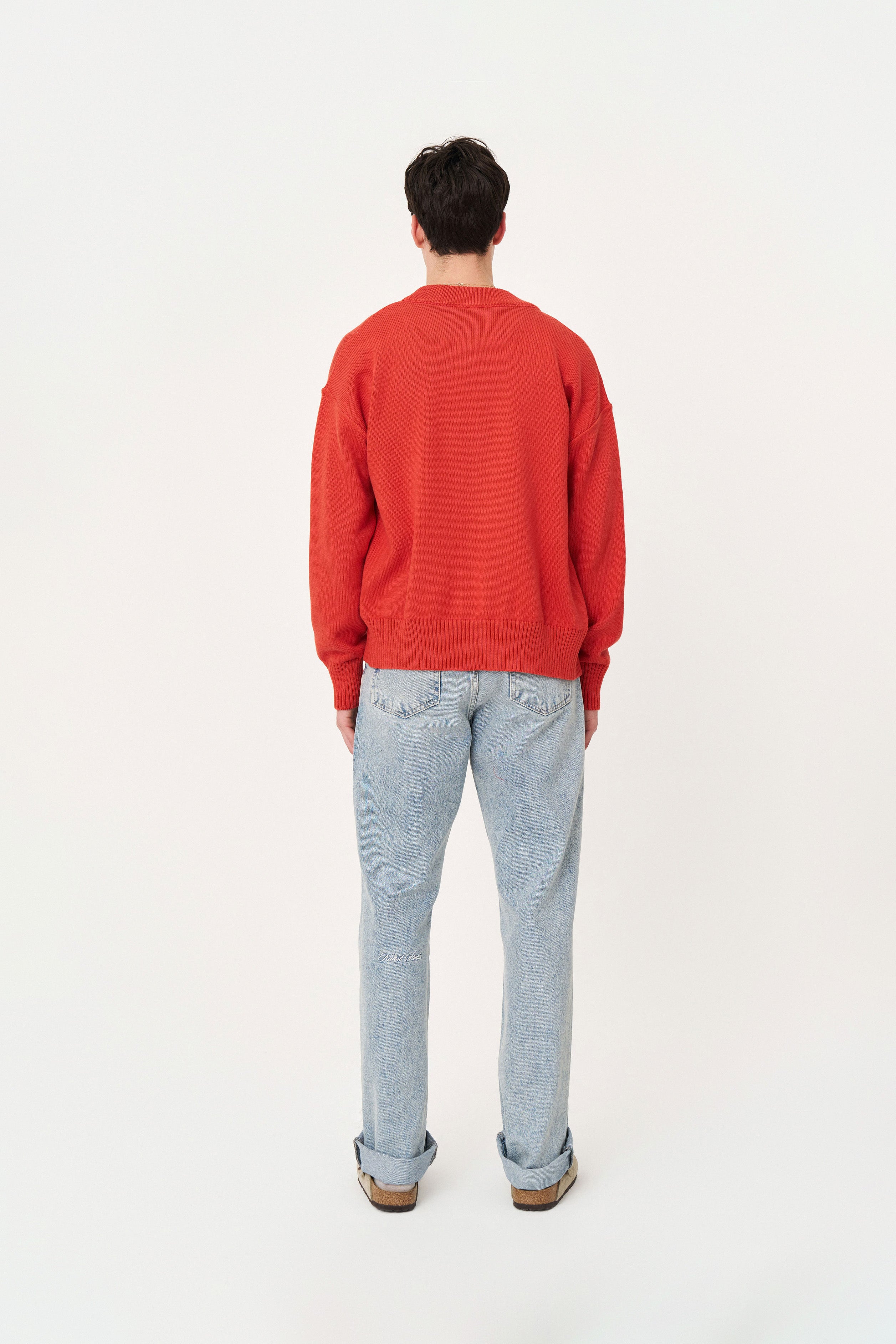 Nakışlı Mercan Hırka