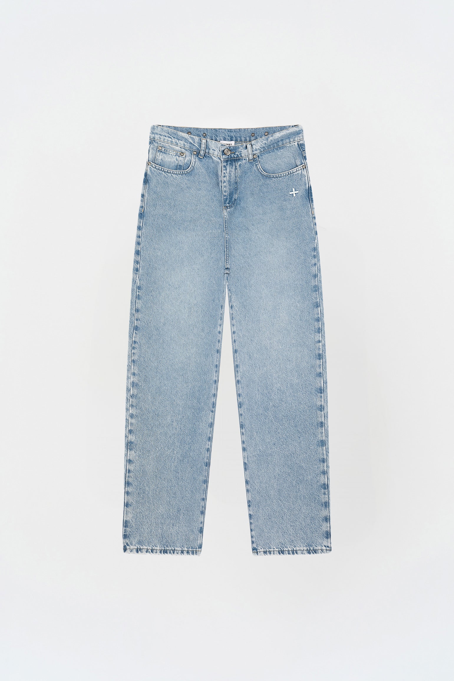 Açık Mavi Straight Fit Jean
