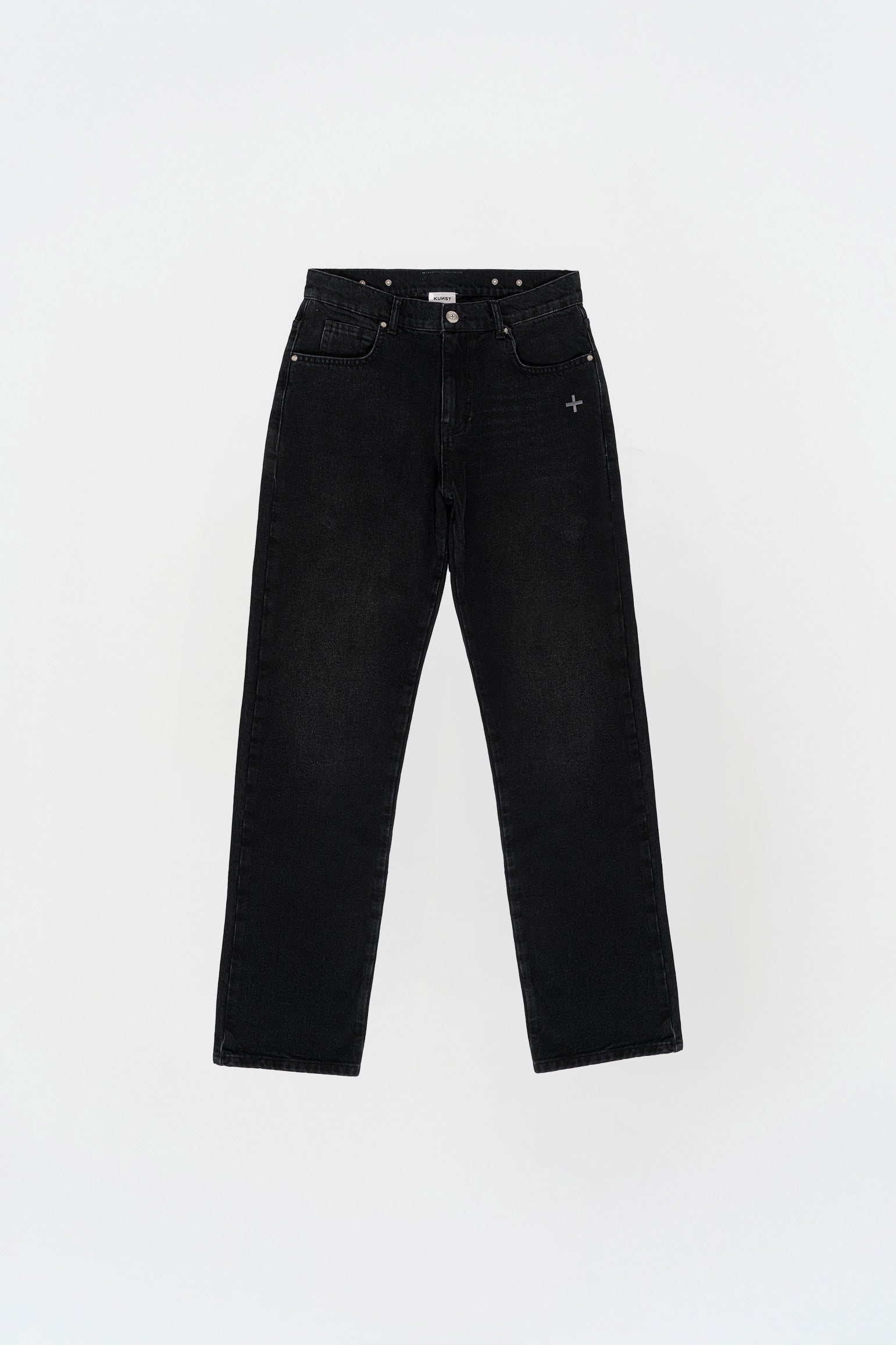 Siyah Straight Fit Jean